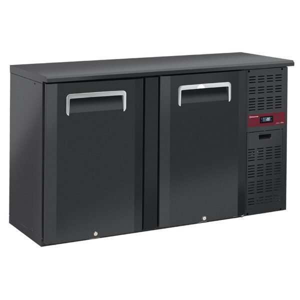 Refroidisseur de bouteilles 2 portes, 320 litres, pieds réglables (RLB2-2P)
